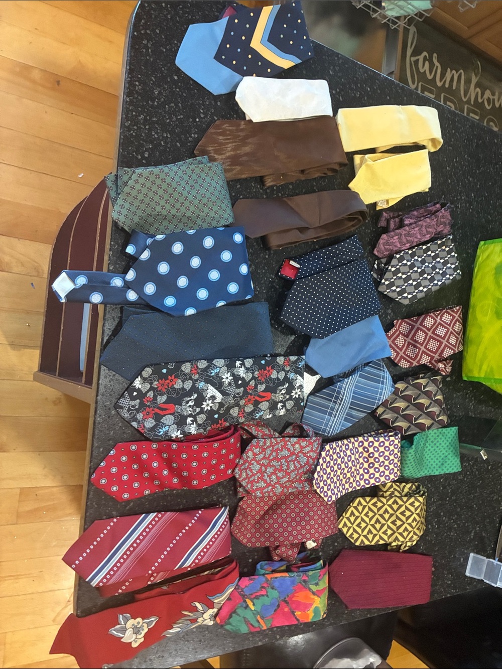 vintage Men's Neckties - Multi-Color Patterned Collection